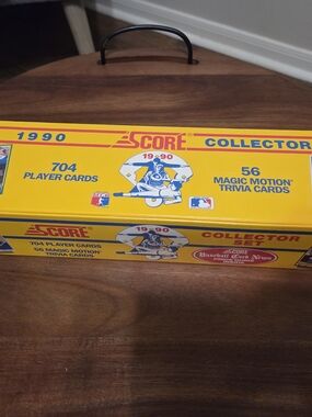 1990 Score Complete Set - Baseball Player & Trivia Cards